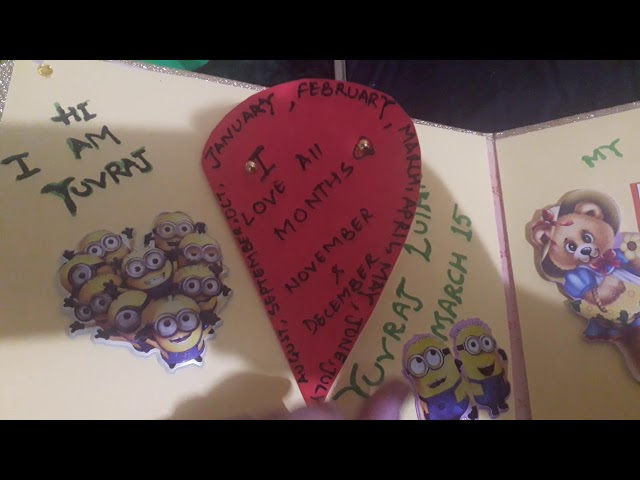 Kids activity, birthday month