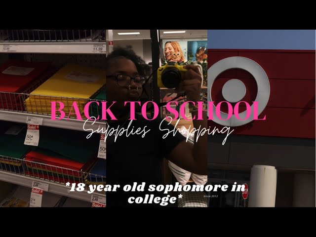 BACK TO SCHOOL SUPPLIES SHOPPING 2024| *sophomore year edition*