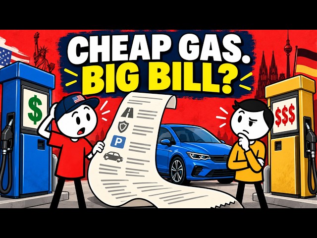 Cheap Gas, Expensive Driving? USA vs Canada vs Germany