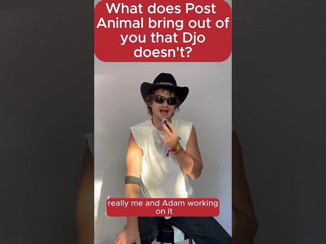 Djo gets with #kutx backstage at #aclfest #joekeery #aclmusicfestival #shorts