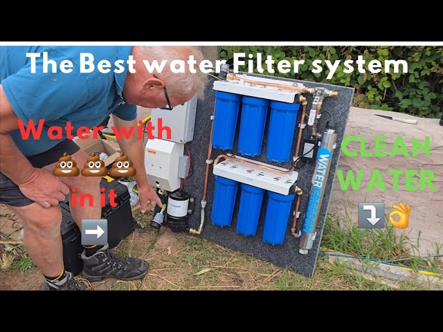 the best water filter system, Canal water filter, river water, rain water filter, well water filter 