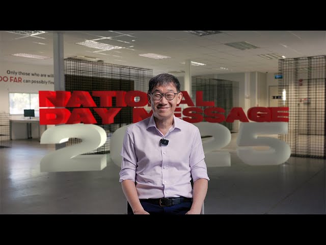 National Day Message 2025 by SUTD President