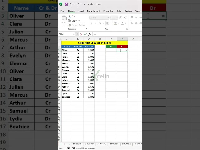 This excel trick will be very useful for you #shorts