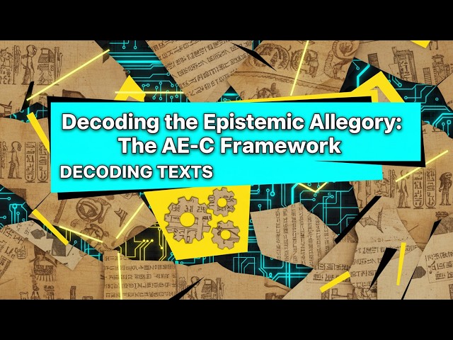Decoding the Epistemic Allegory: The AE-C Framework