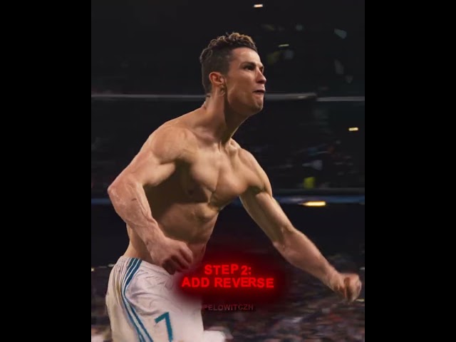 How to edit like Sonhei in 4 steps😍🔥 #shorts #ronaldo #aftereffects #sonhei #editor #edittutorial