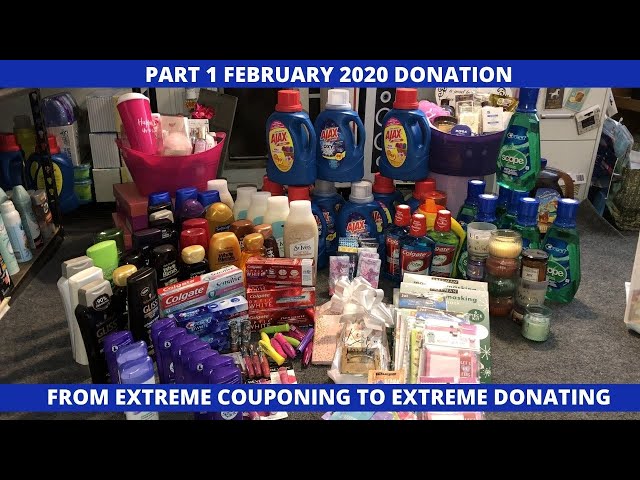 From Extreme Couponing to Extreme Donating February 2020 Mass Donation~Unleash Your Purpose Event