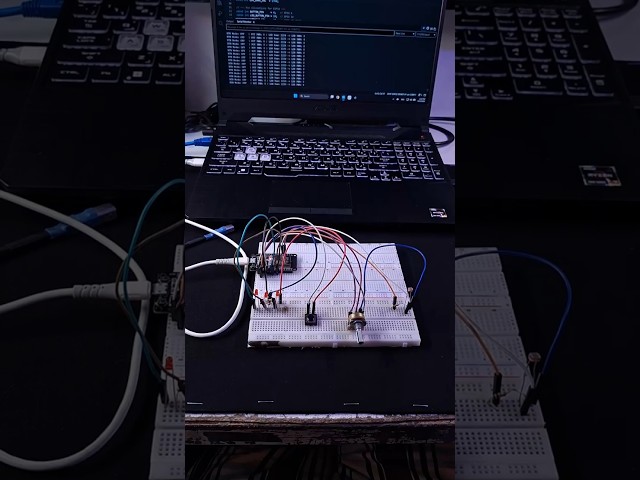 Is It Really That Easy to Set Up and Program the ESP32? ⚡ #electronics #ESP32 #experiment