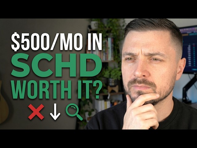 Investing $500 Month in SCHD For 10 Years (The Honest Math)