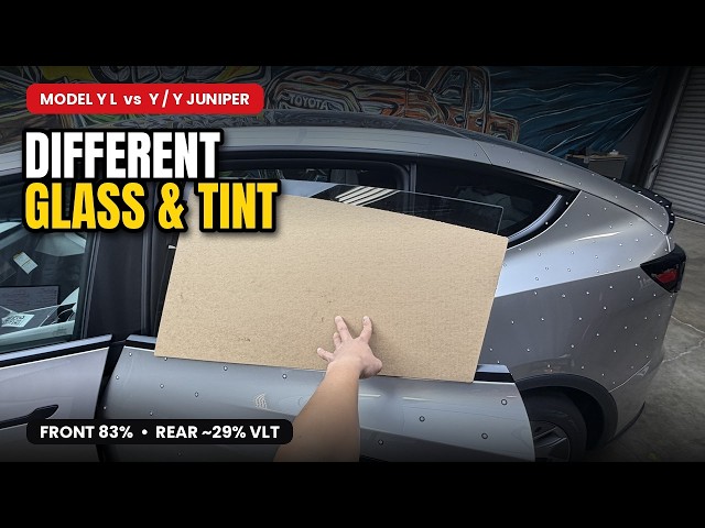 Model Y L vs Model Y Tint: The Glass Is Completely Different