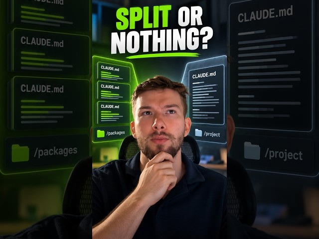 How to structure your CLAUDE.md for speed 🚀 #webdev #productivity #coding