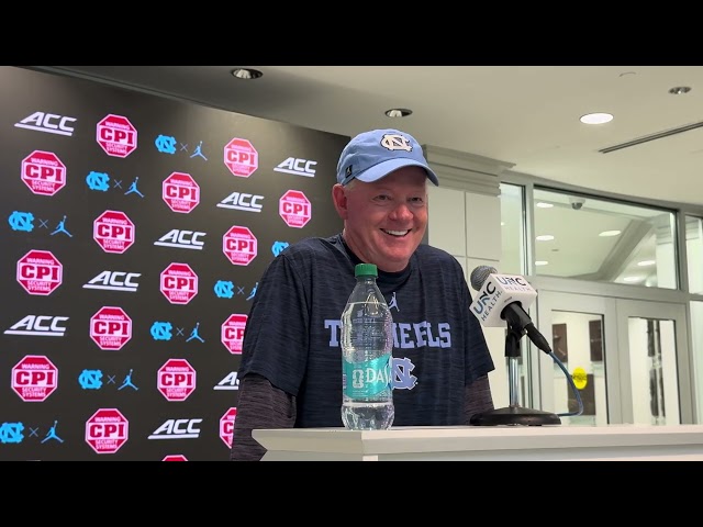 Bobby Petrino Training Camp Press Conference | UNC Football 