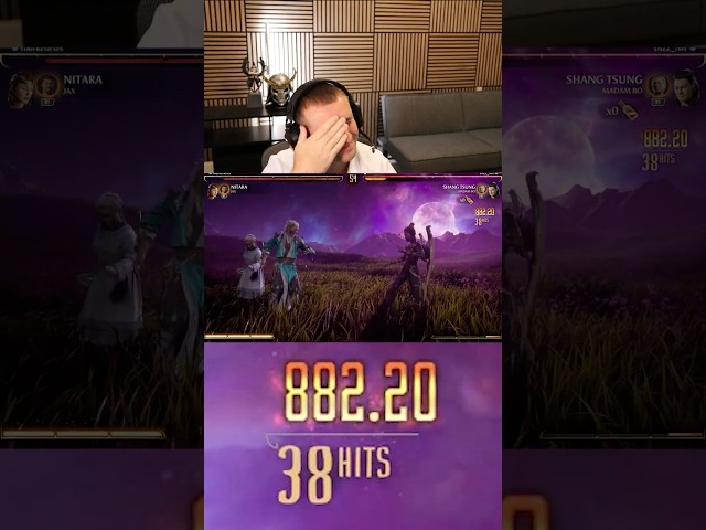 THIS 88% SHANG TSUNG COMBO ON NITARA IS CRIMINAL! #shorts