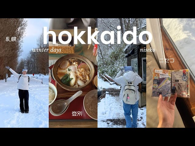 hokkaido in winter ☃️ 6 day itinerary in niseko, noboribetsu, sapporo
