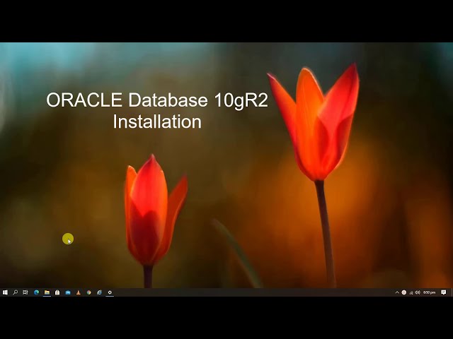 Oracle Database 10gR2 Installation