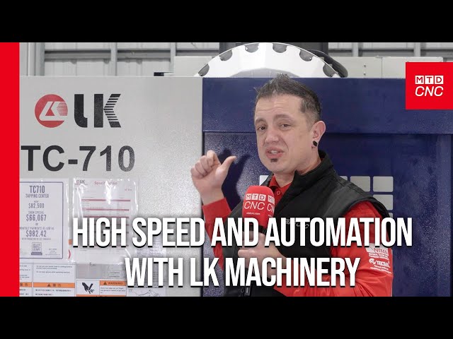 Wait until you see the options on this LK Machinery drill tap machine.