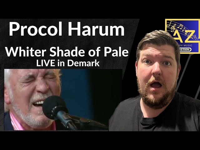 FIRST TIME REACTION to Whiter Shade of Pale by Procol Harum LIVE at Denmark - Hauntingly Beautiful