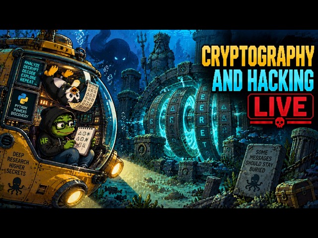CRYPTOGRAPHY AND HACKING LIVE! Cybersecurity and Python!