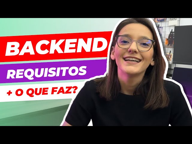 O que eu preciso para ser um dev backend?