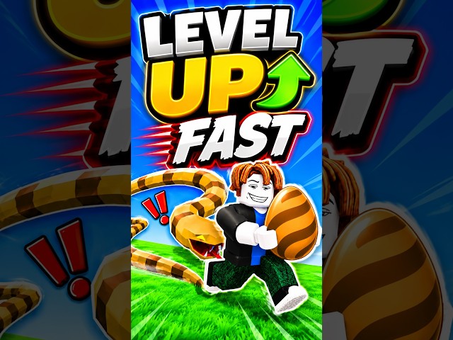 How to level up fast in steal an egg #roblox