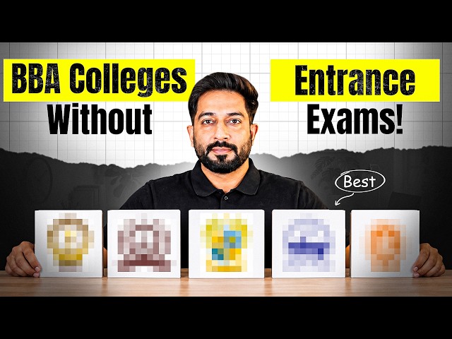 Best BBA Colleges Without Entrance Exam After 12th!