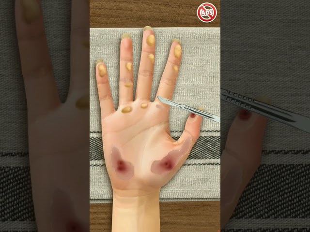 hand treatment 😮💥 #shorts #treatment #games #asmr