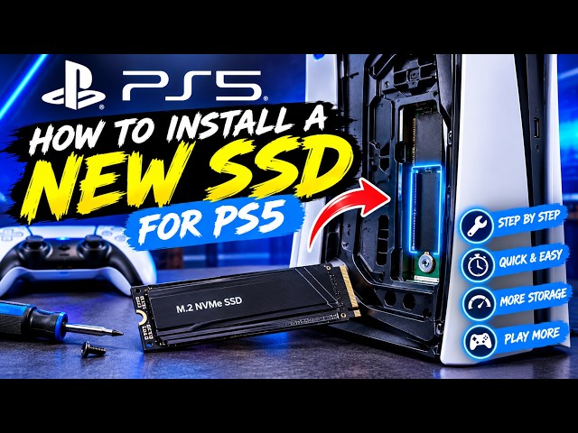 How To Install an SSD In Your Ps5   Easy Step By Step Guide