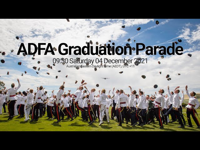 ADFA Graduation Parade 2021 - Livestream