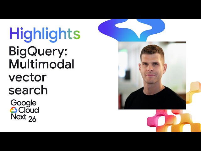 Unlock your data's true meaning with BigQuery multimodal vector search