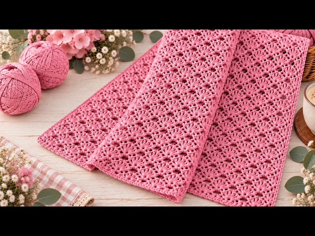 This Crochet Pattern Is Surprisingly Easy! Beautiful Blanket Pattern for Beginners