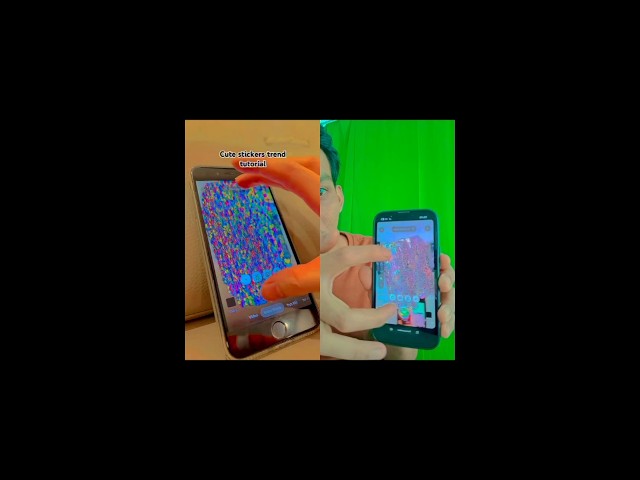 stiker trend tutorial ✅ #duet #videooftheday #emoji