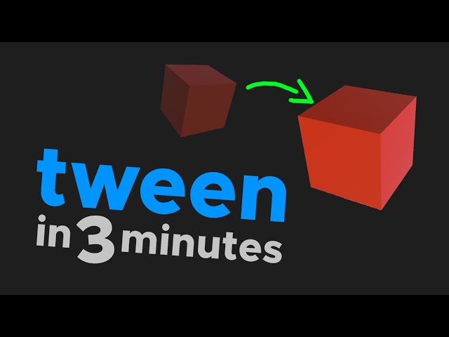 TweenService Made Easy ⚡ Roblox Scripting Tutorial