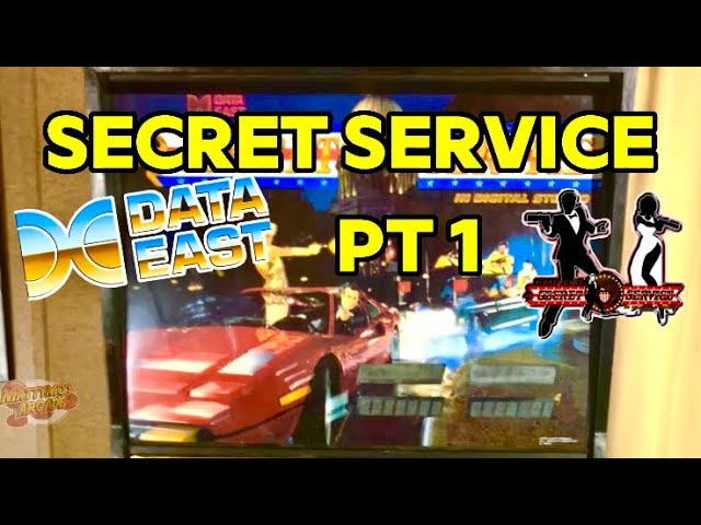 Shopping out a Data East Secret Service Pinball Machine