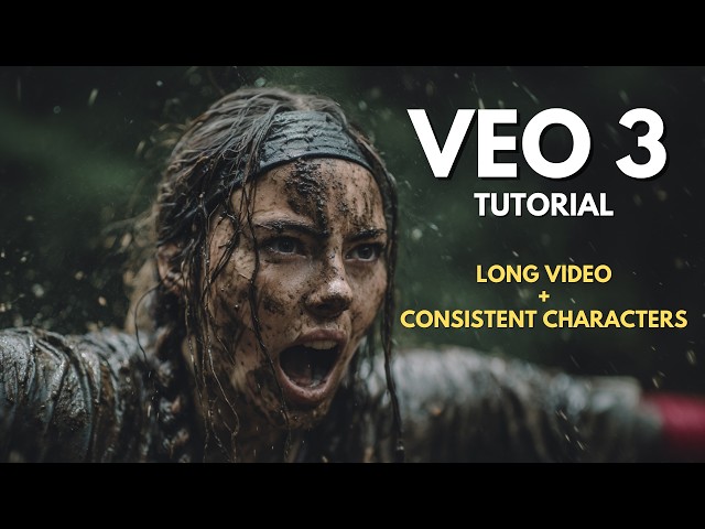 Easily Create Long Videos with Consistent Characters using VEO 3 (VEO 3 Tutorial)