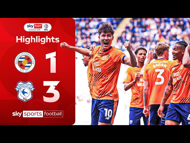 Cardiff PROMOTED to the Championship! 👏 | Reading 1-3 Cardiff City | EFL Highlights