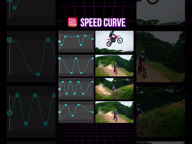 The power of mastering the skill of speed curves 📈#inshot #speed #slowmotion #speedramp #slomo