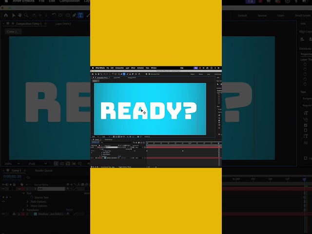 Animate Text Easily with Source Text Keyframes in After Effects | Quick Wiggle Effect Too!