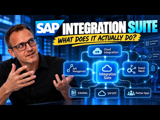 SAP Integration Suite Explained | Cloud Integration, APIs & Event Mesh