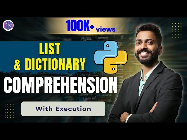 Lec-70: List & Dictionary Comprehension in Python 🐍 with Execution