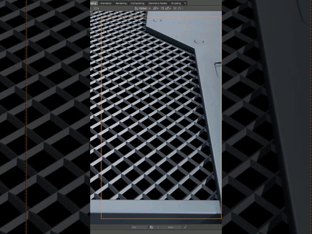 How to Create Grids in Blender #b3d #blender #tutorial