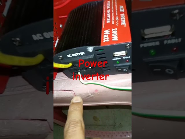 Mini power inverter #experiment#power#invertor