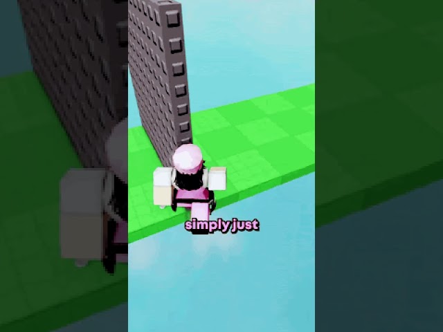 Just walk around it it’s not that hard