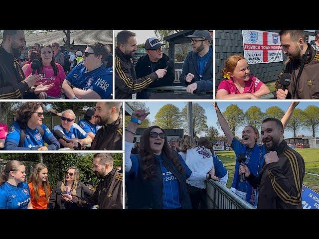 GAMEDAY - Ipswich Town Women are promoted to the Championship