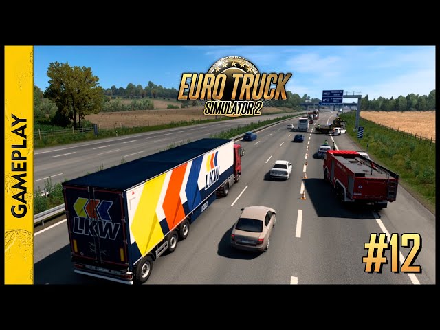EURO TRUCK SIMULATOR 2 (Duisburg - D x Szczecin - PL)(Gameplay) #12