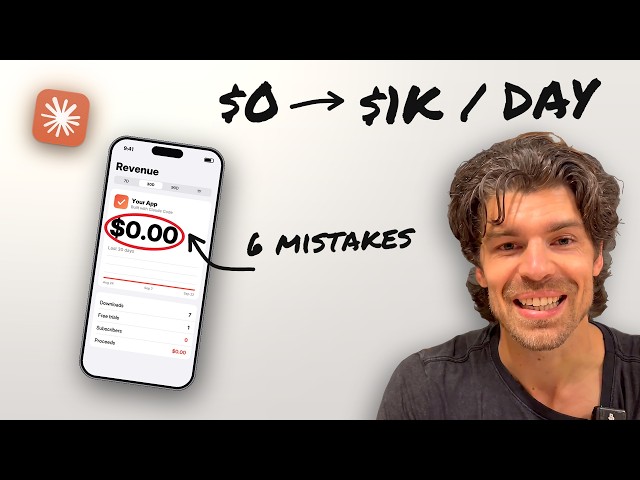 Claude Code Built Your App. Here's Why It Makes $0 (6 Mistakes)
