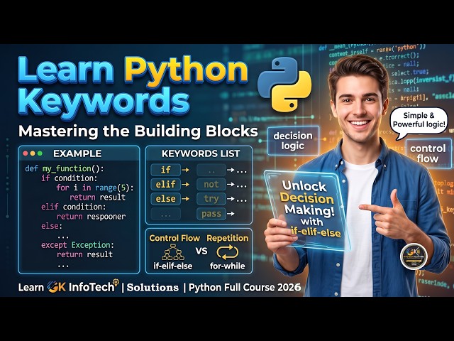 Python If Else Statement Explained | Conditional Statements in Python | GK InfoTech Solutions
