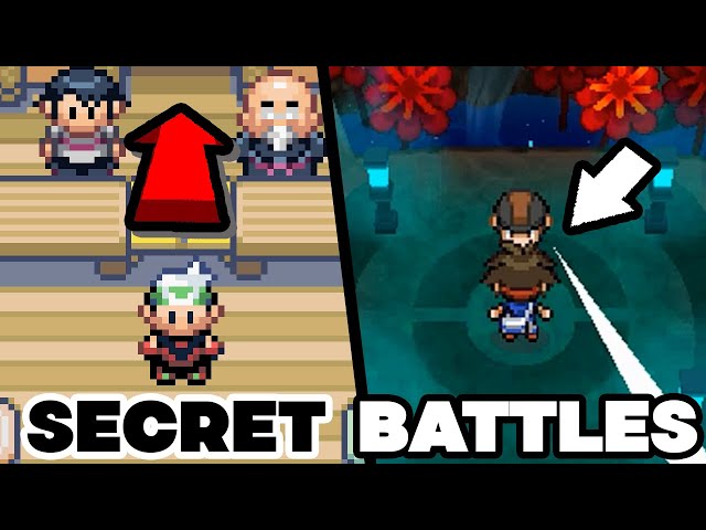 99% OF PLAYERS NEVER BATTLED THESE SECRET POKEMON TRAINERS