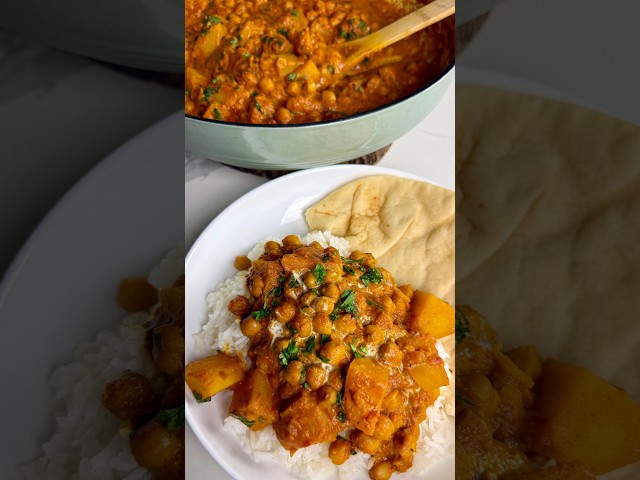Indian-Inspired Butter Chickpeas & Potatoes