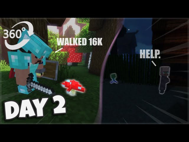 I Walked 16k blocks in 360° VR Ultra Hardcore