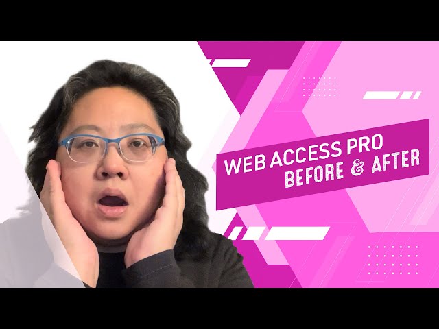 Web Access Pro: Fixing a Website for Accessibility—Before and After