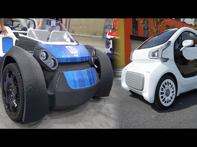 Advanced 3D-Printed Cars You've Never Seen Before